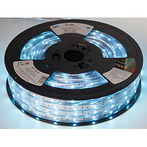 Лента светодиодная ЭРА 5050-220-30LED-IP67-RGB-eco-20м